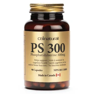 Phosphatidylserine 300mg, Memory, Focus & Cognitive Support, 90 Vegan Capsules (3-Month Supply), Non-GMO, Gluten Free